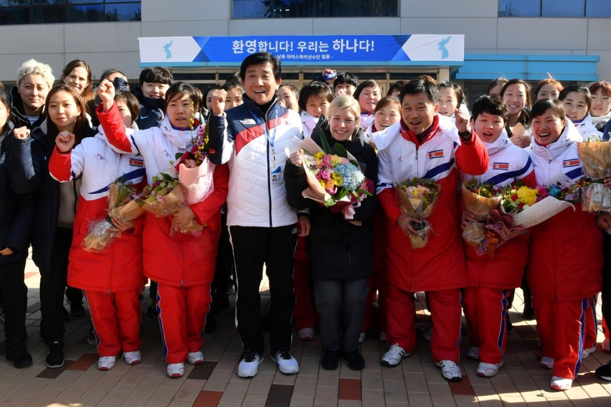 North Korean Hockey Players Cross The Border To Join Up With Southern Compatriots For Winter 