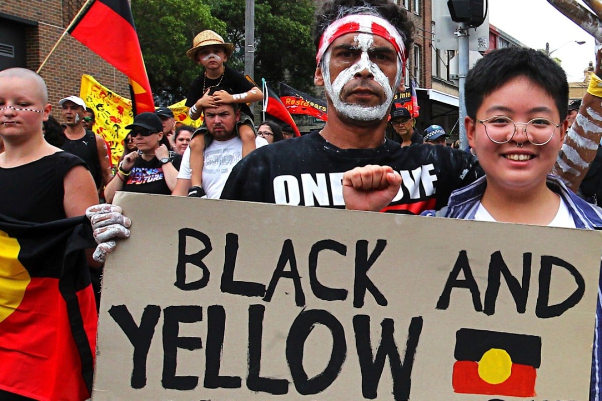 australia-day-or-invasion-day-thousands-protest-demanding-date-be