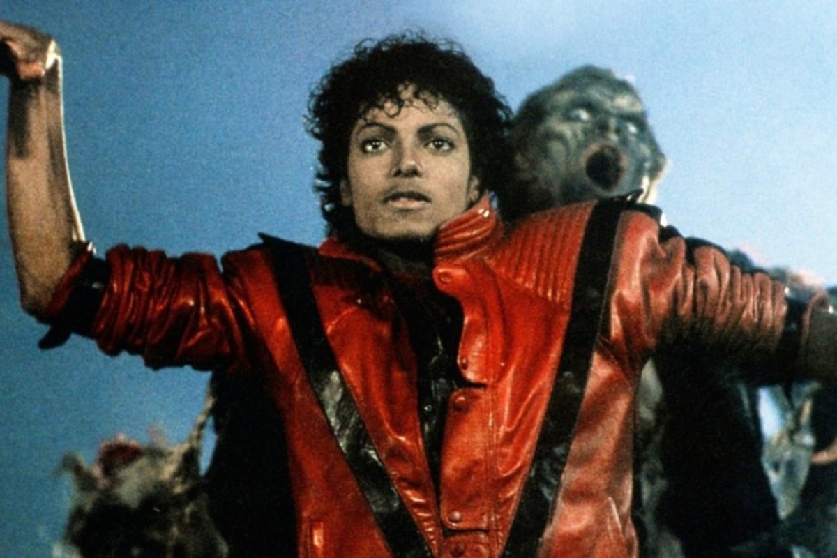 michael jackson red leather