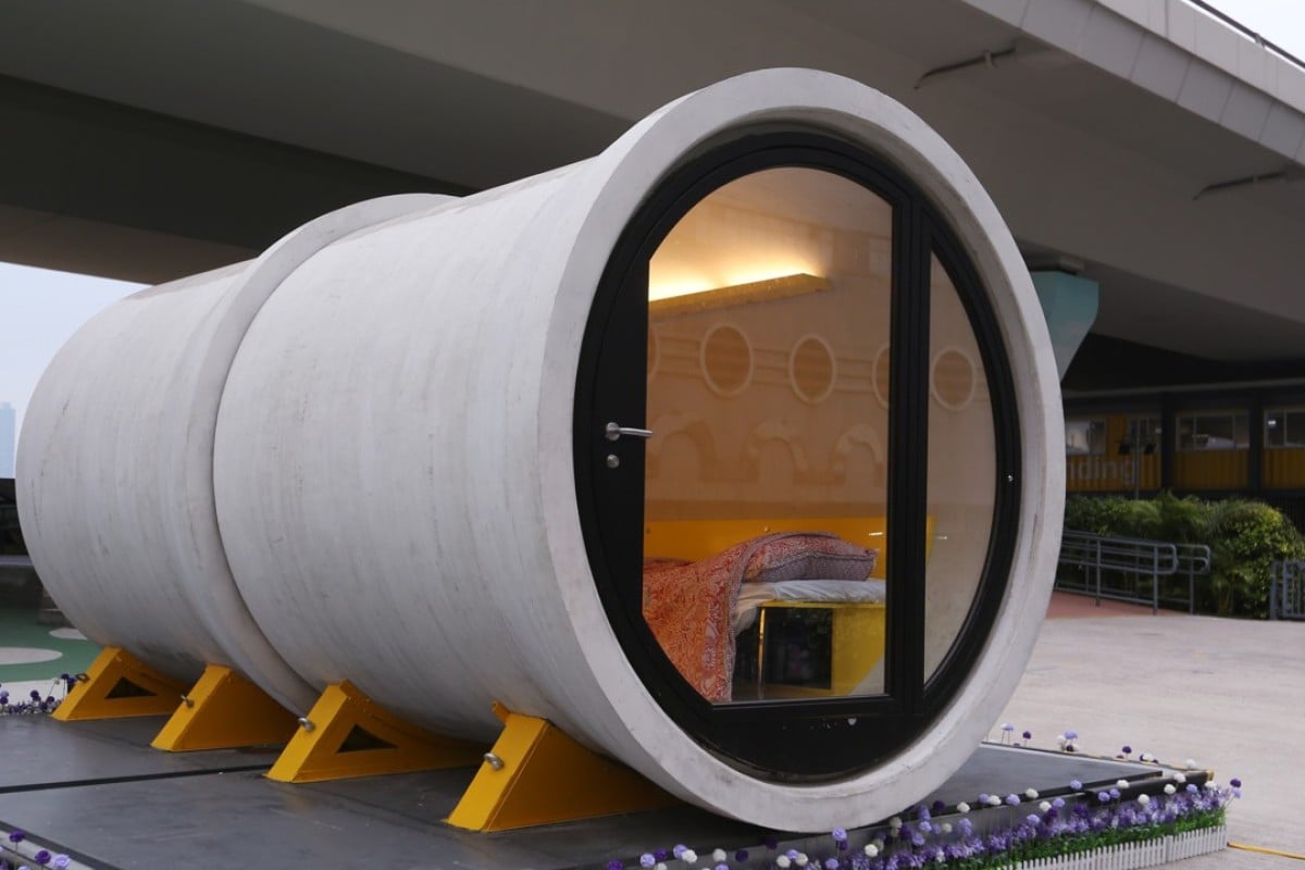My Night In A Tube Home Low Cost Housing Concept For Hong