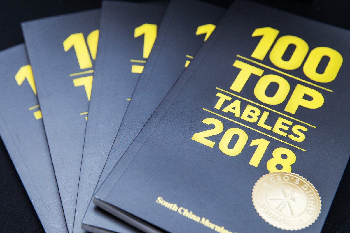 The South China Morning Post’s popular fine-dining guide, 100 Top Tables 2018, is now on sale at bookstores and leading supermarkets in Hong Kong.   