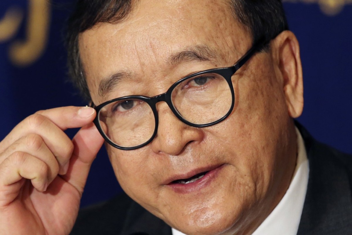 Cambodia s Former Opposition Leader Sam Rainsy Urges Japan To Lean On 
