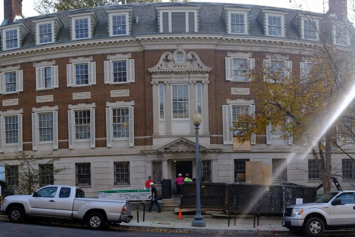 Amazon Ceo Jeff Bezos Combines Two Historic Homes For Us 23 Million Washington Mansion South China Morning Post