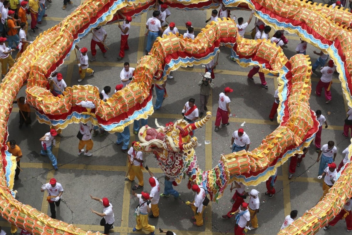 A Tin Hau Festival parade in Yuen Long, Hong Kong. Photo: Felix Wong