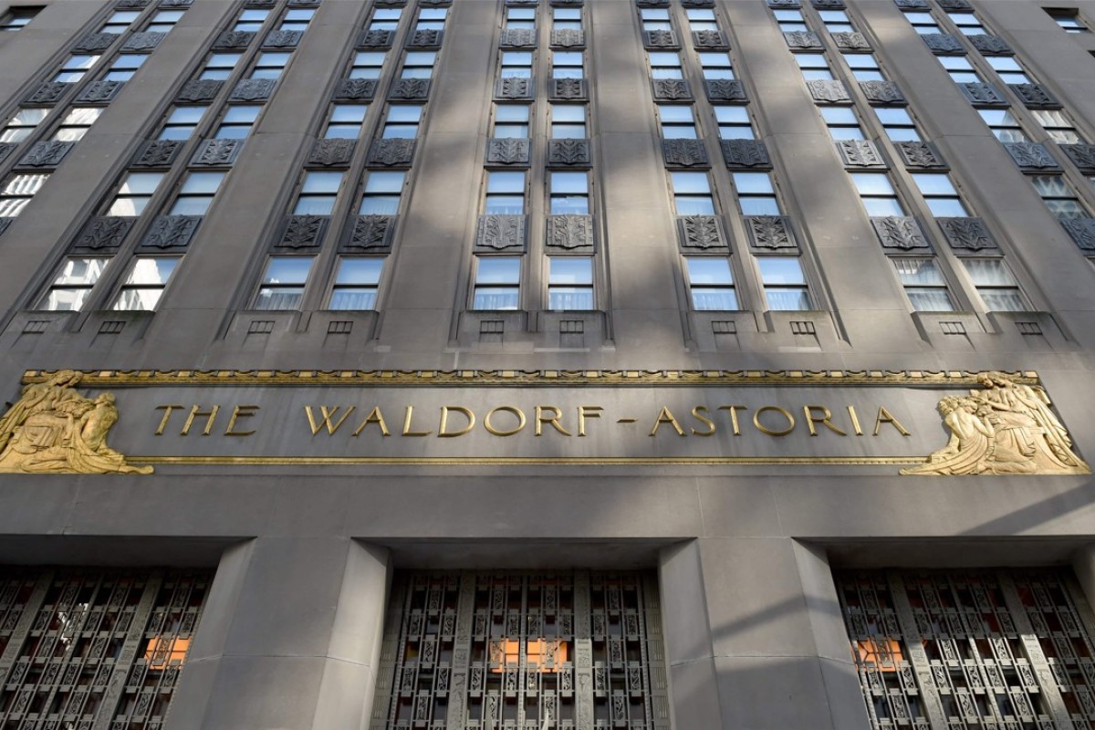 Iconic Waldorf Astoria Hotel Is Part Of Chinas Us Property - 