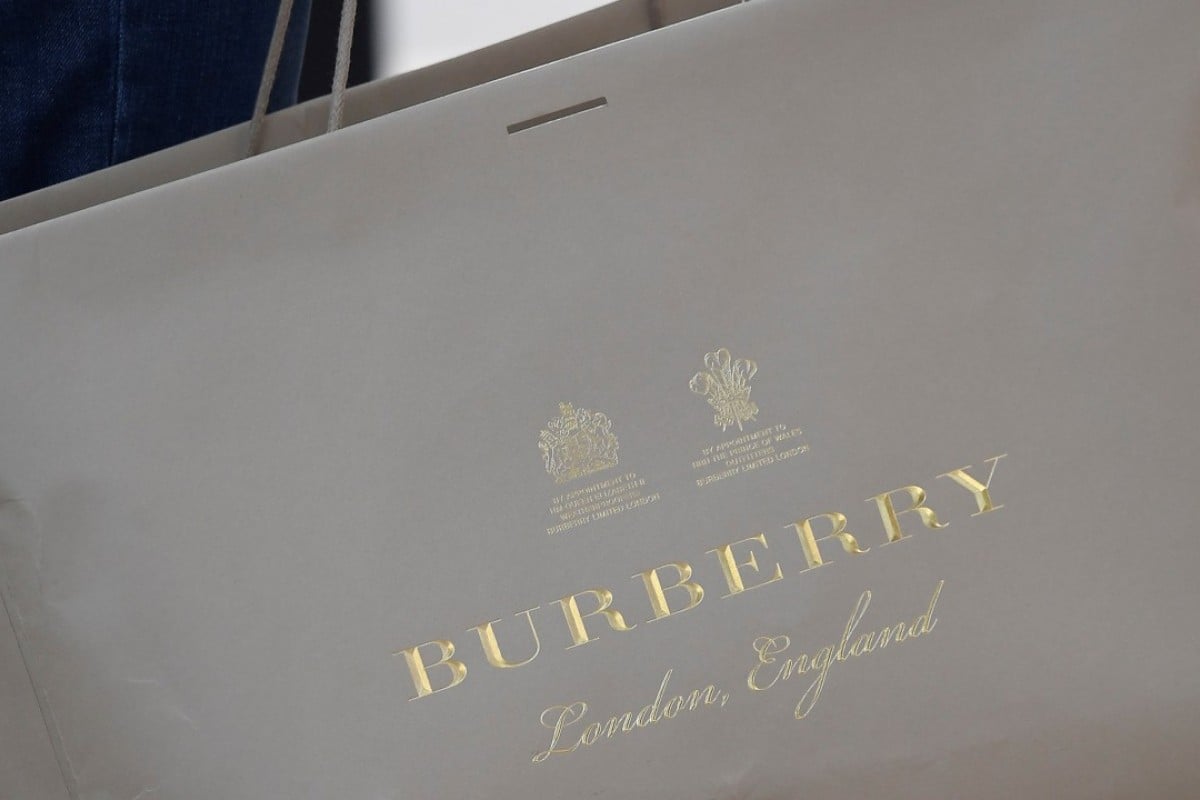 burberry leather goods