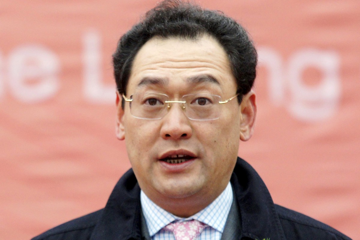 Charley Song Lin was sentenced to 14 years in jail and fined 4 million yuan (US$628,000) by a Guangzhou court last June after he was found guilty of embezzling public assets. Photo: Reuters
