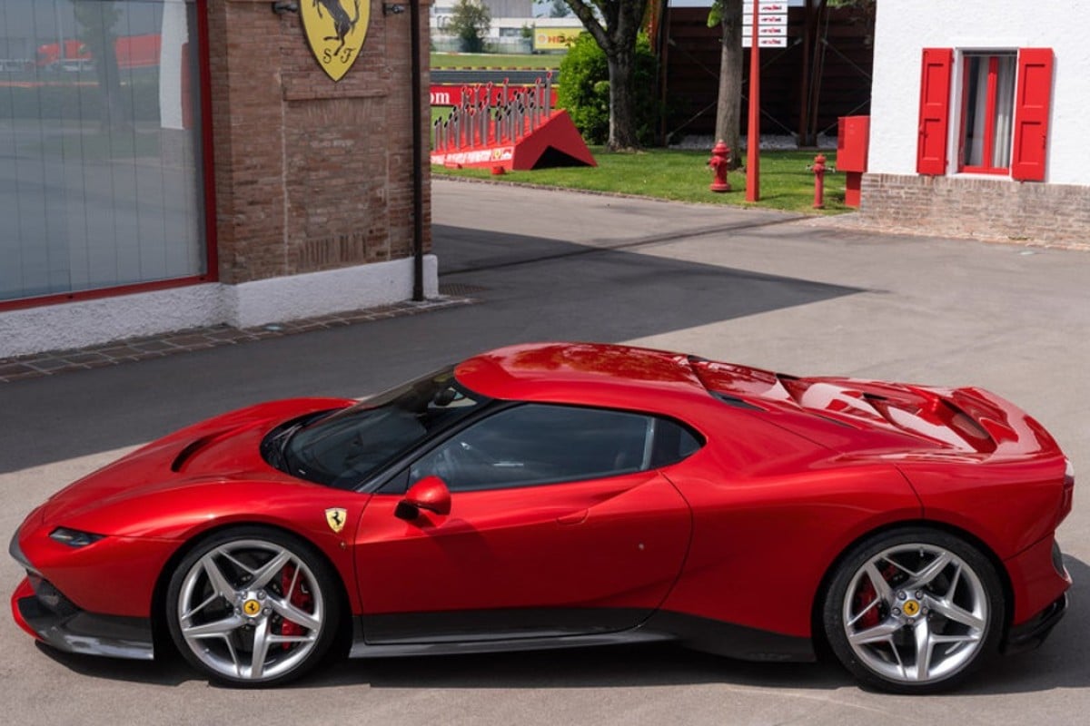 Ferrari Puts Special Edition Supercar Through Its Paces On Test Track South China Morning Post