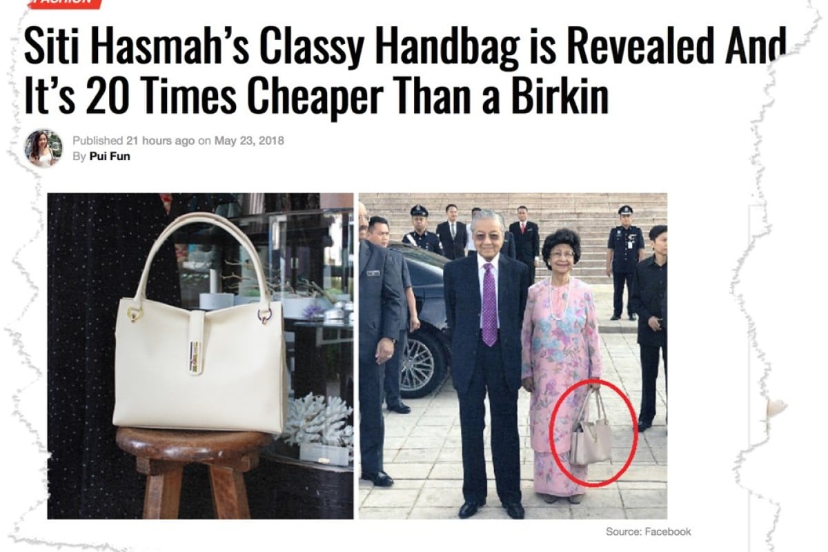 From Malaysia's 'first lady' to 'bag 