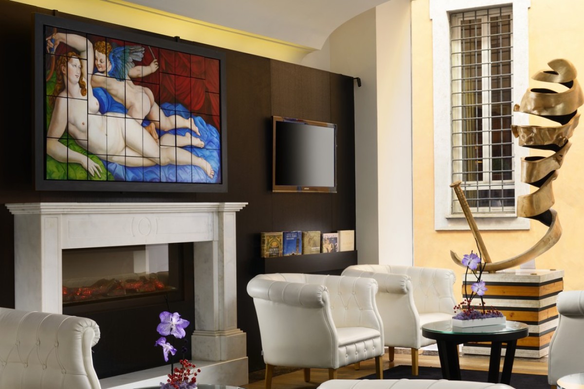 Amazing Art Filled Hotel In Rome It S Like Staying In A