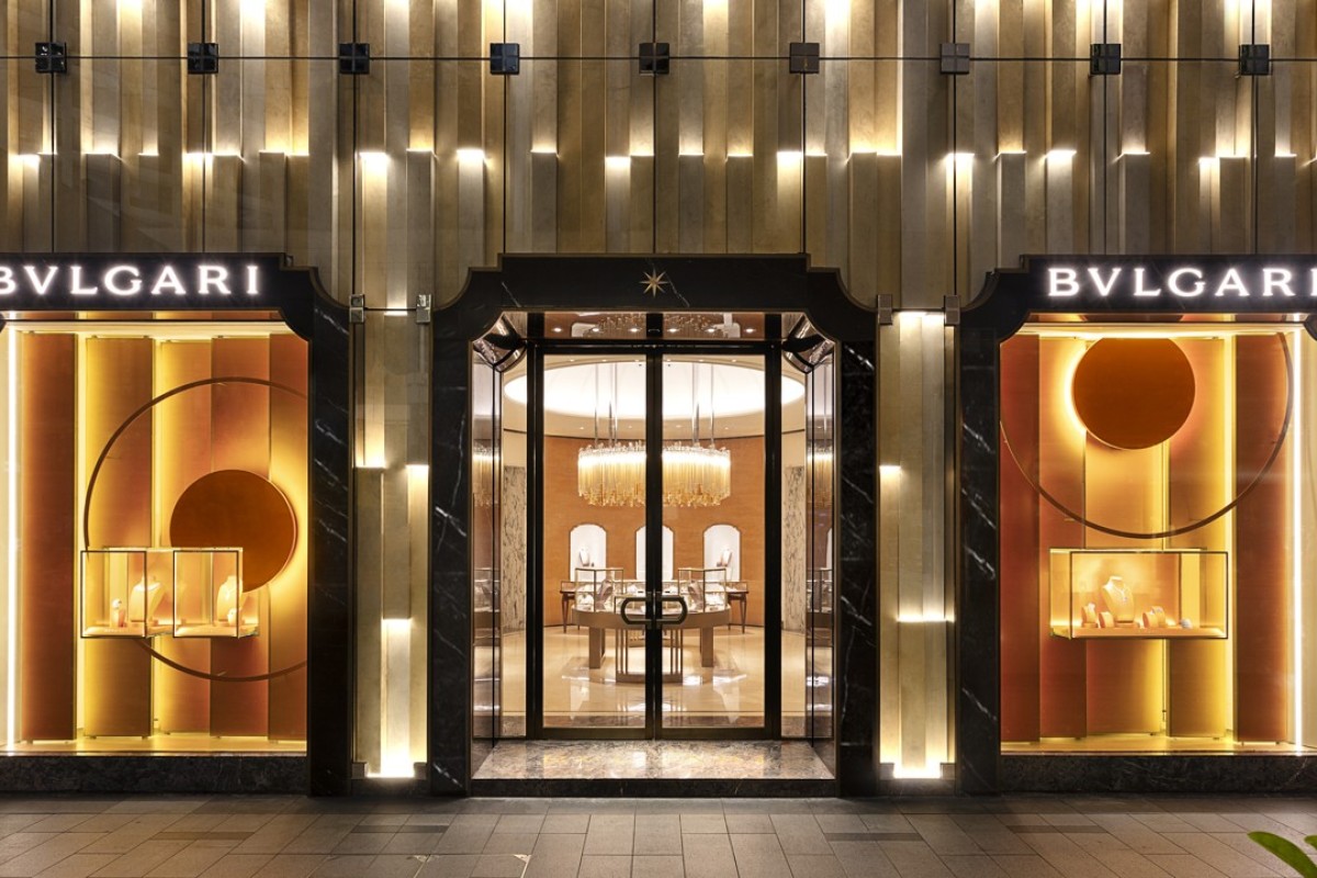 Bulgari's renovated flagship store in 