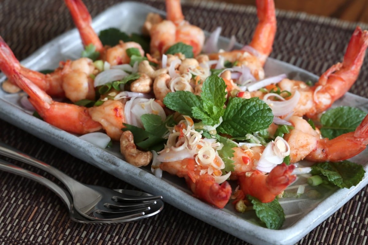 How to make Thai friedshrimp salad, a Hong Kong helper’s speciality