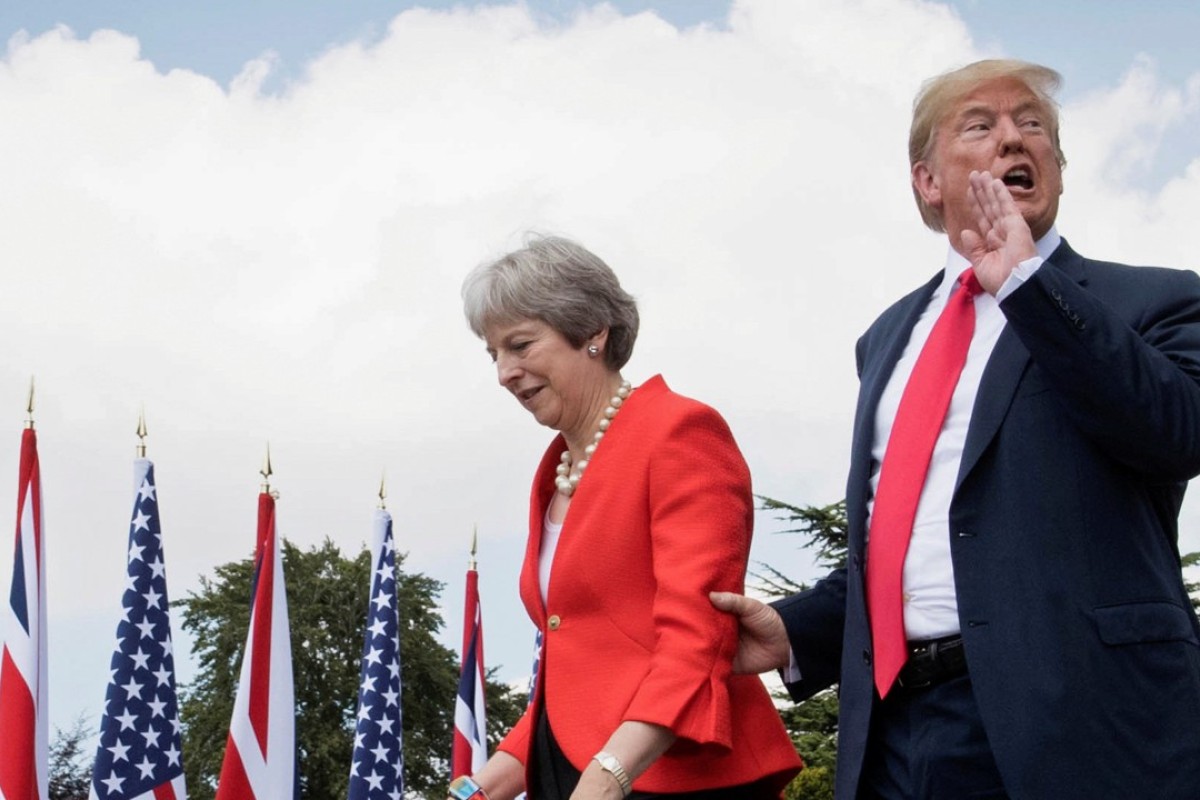 Theresa May Reveals Donald Trump S Advice On Brexit He Told Me I Should Sue The Eu South China Morning Post