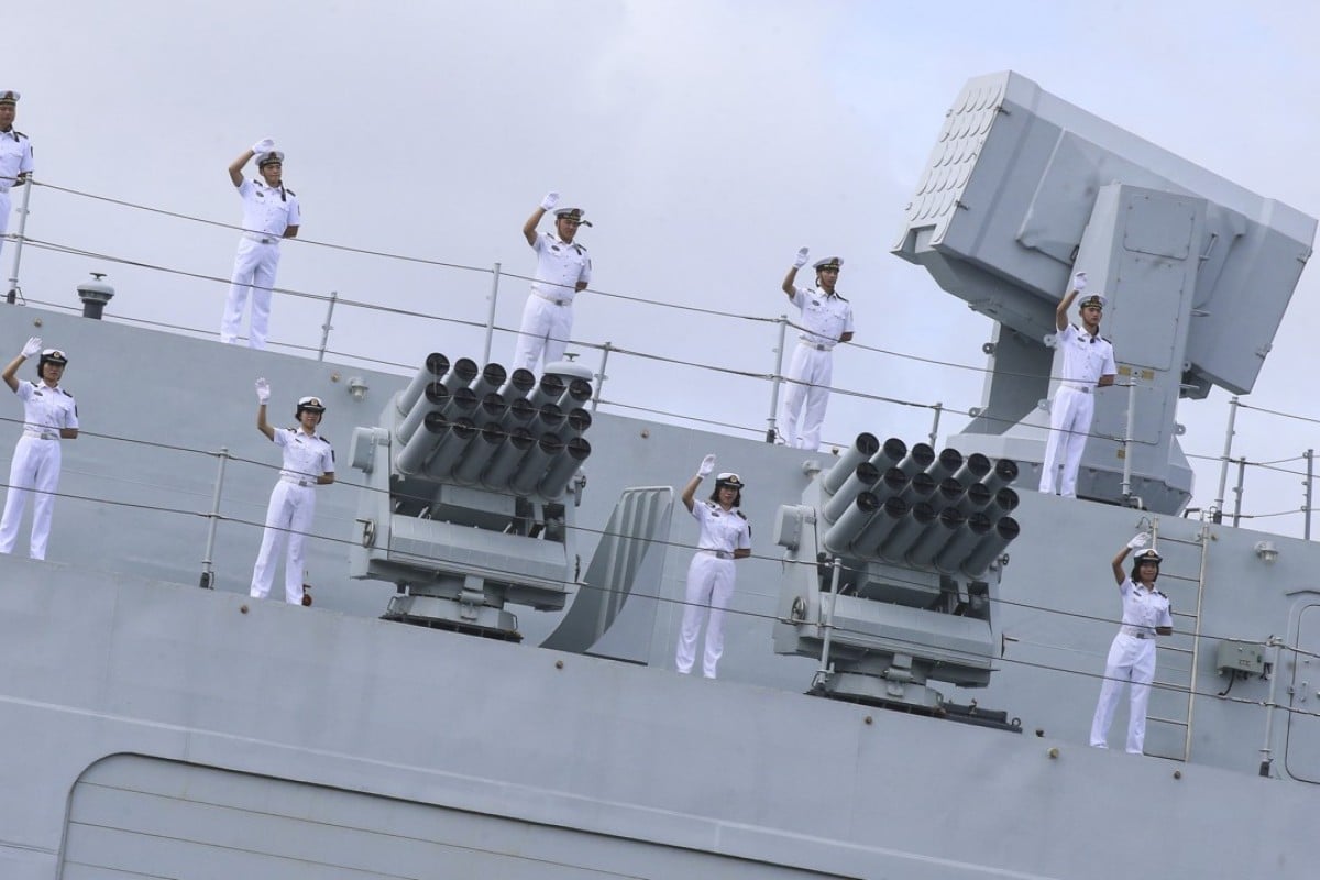 Sailors from the PLA navy will join the exercise but will not take part in live fire drills. Photo: SCMP / David Wong