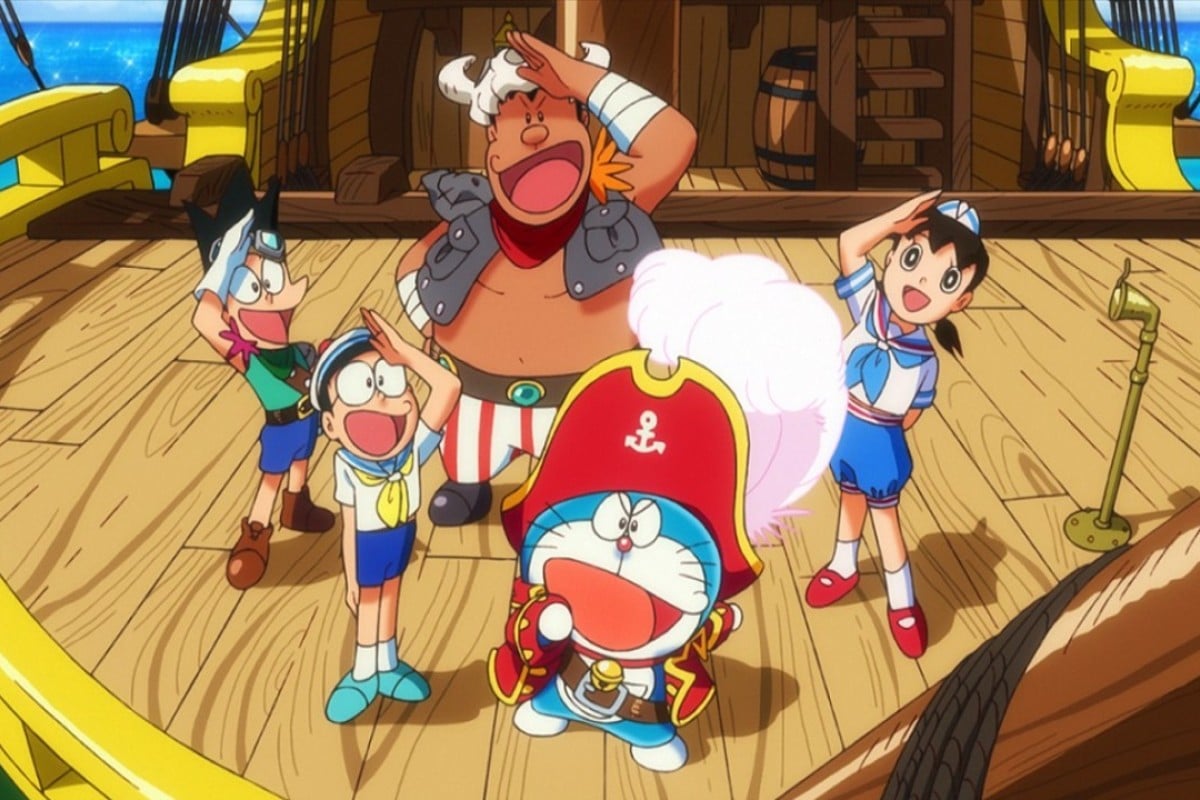 Shizuka Nobita Ki Triple X - Doraemon the Movie: Nobita's Treasure Island film review ...