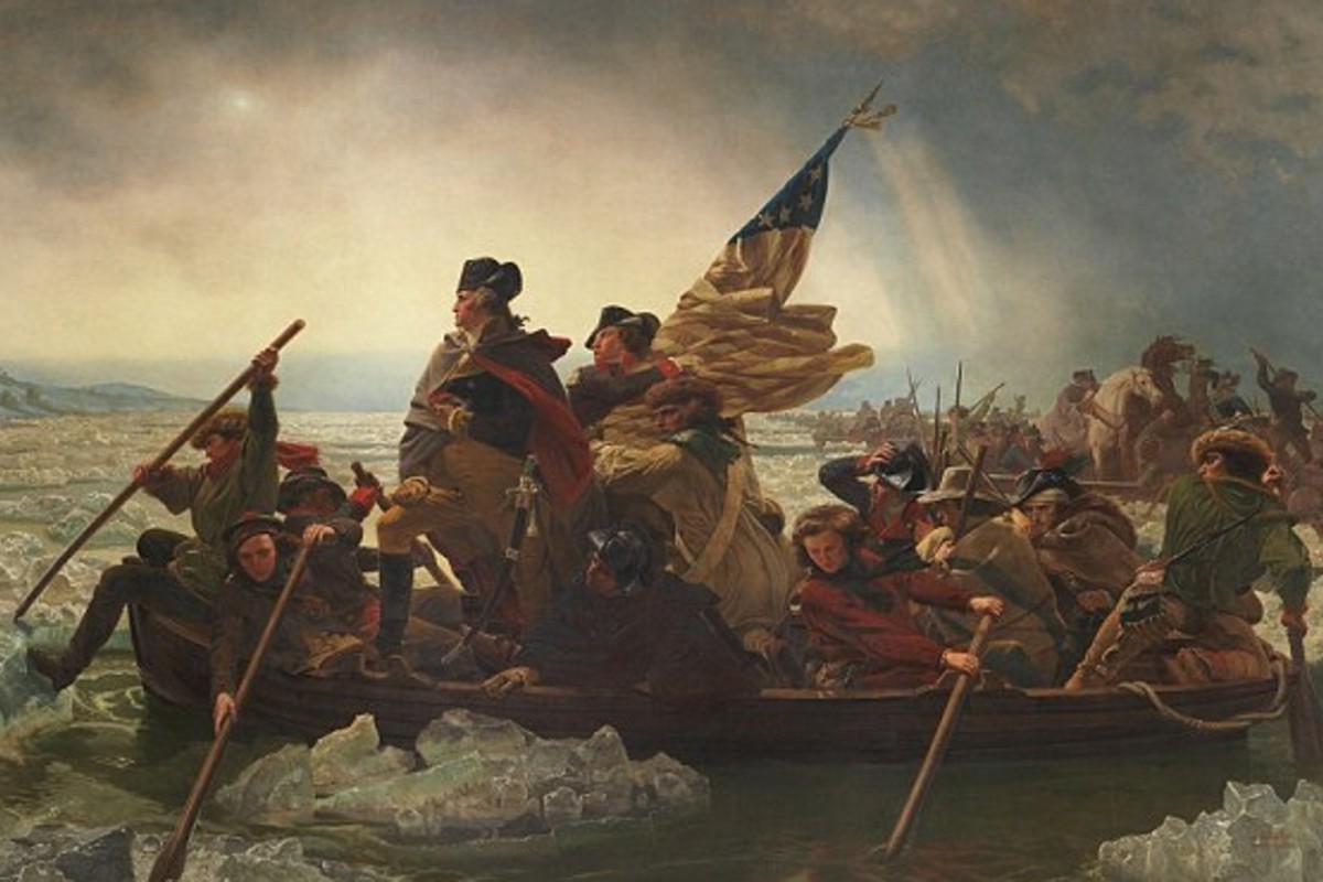 Painting Of Donald Trump Crossing The Swamp Makes A Splash On