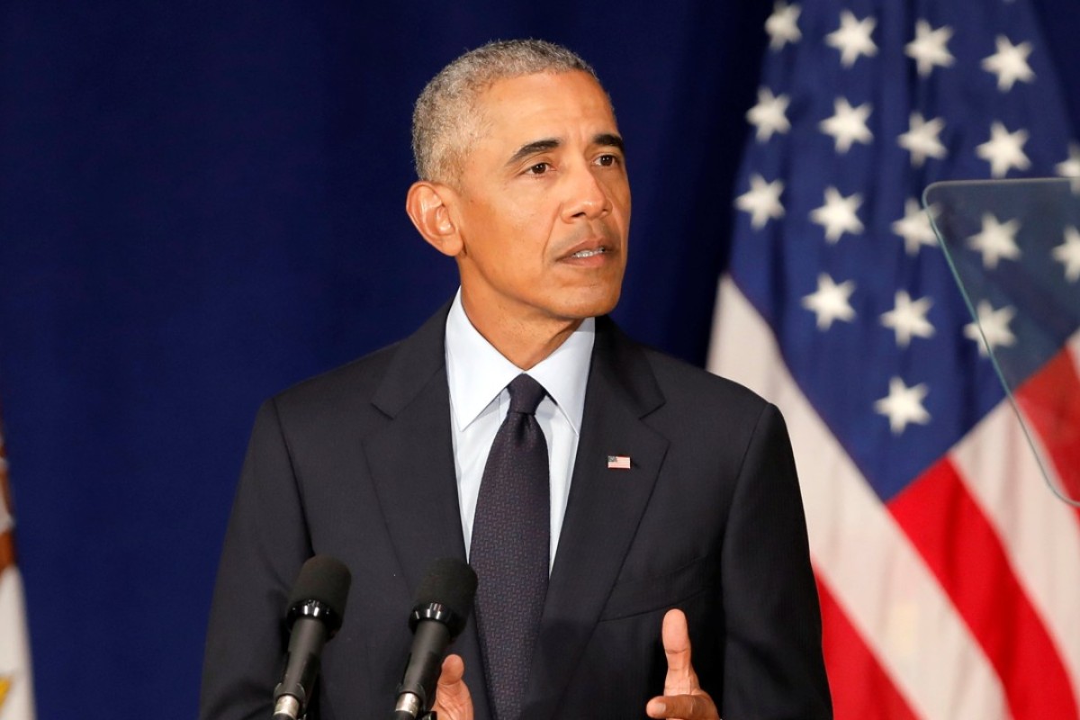 I Fell Asleep Donald Trump Shrugs Off Speech By Barack