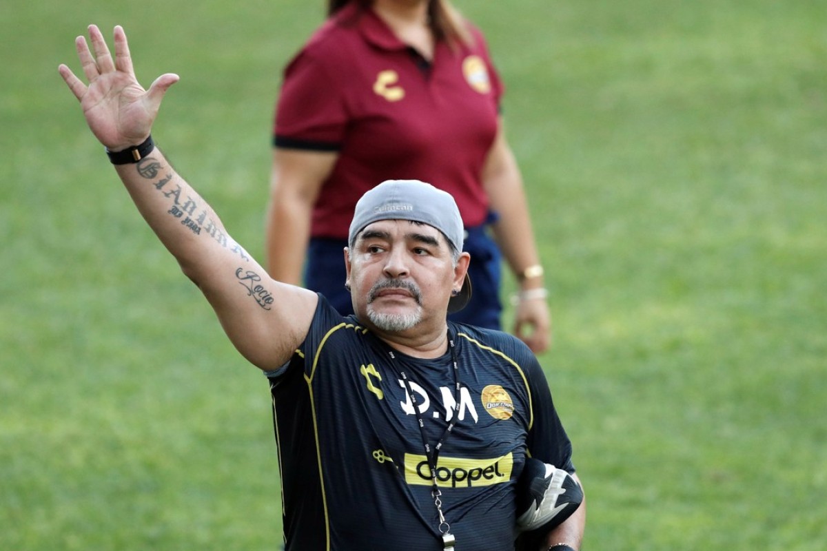 World Cup Star Diego Maradona Says His Off Pitch Issues Are In The Past After Becoming Coach At Mexican Side Dorados De Sinaloa South China Morning Post