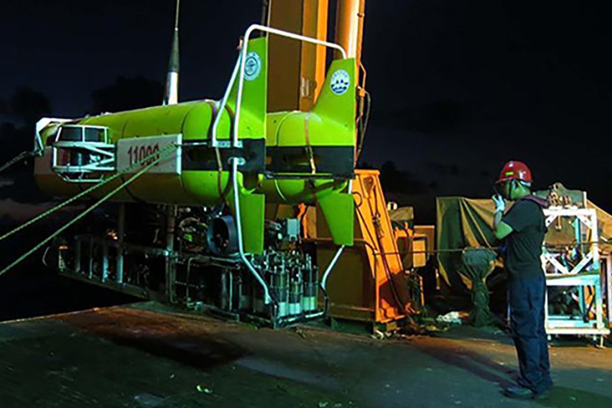 China Science Breakthrough Sea Dragon Underwater Robot