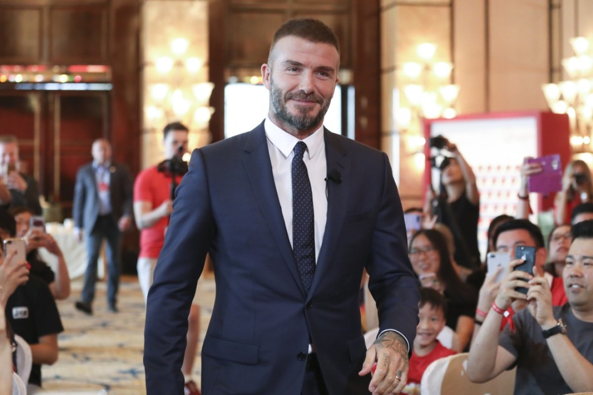 David Beckham's top tips for a healthy life: put that phone David Beckham's top tips for a healthy life: put that phone