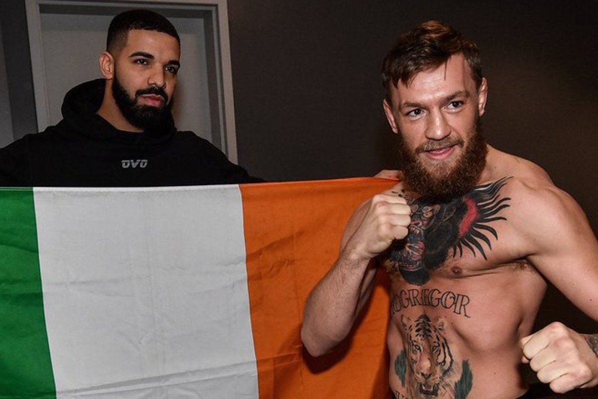 Conor Mcgregor And Drake Steal Show At Ufc 229 Weigh In Before Staredown Scuffle With Khabib Nurmagomedov S Camp South China Morning Post And he was a perfect 155 pounds. conor mcgregor and drake steal show at
