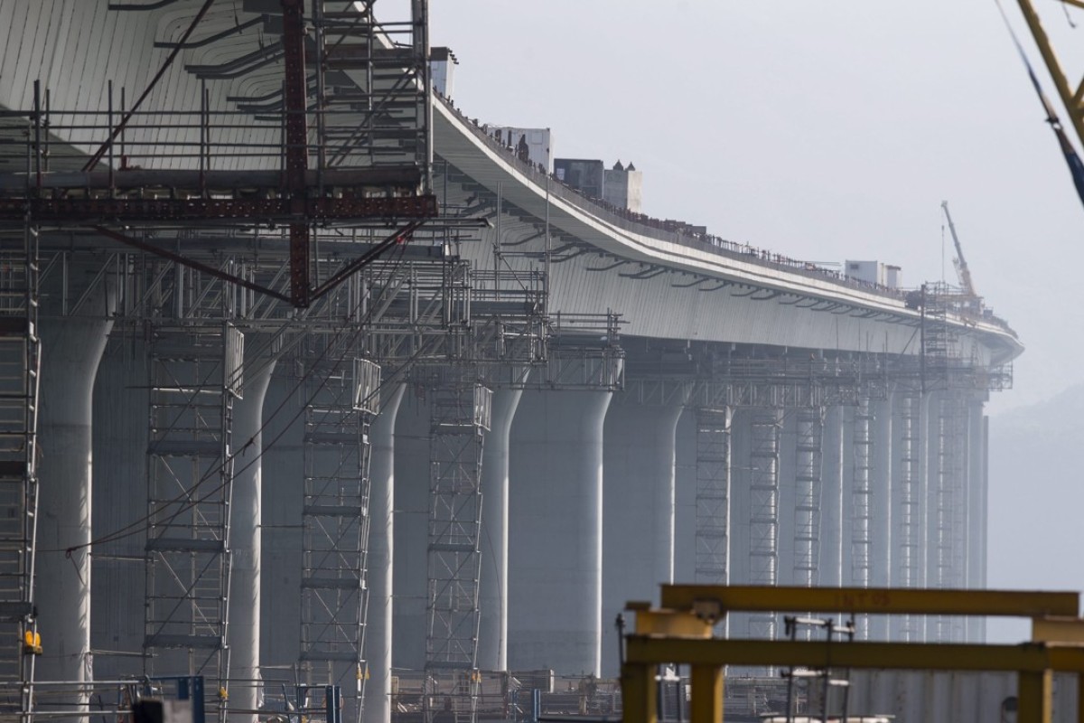Six Contractors For Hong Kong Zhuhai Macau Bridge Fined Up To Hk 82 000 Each For Failing To Ensure Safety In Worker S Death South China Morning Post