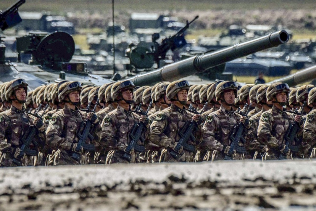 The PLA called for closer cooperation between land troops and the air force and the development of cyberwarfare capabilities. Photo: AFP