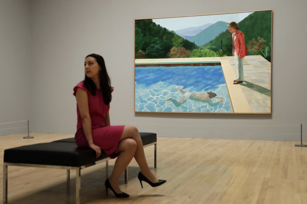 Bidder Splashes Out Us 90 Million For Hockney Pool Picture