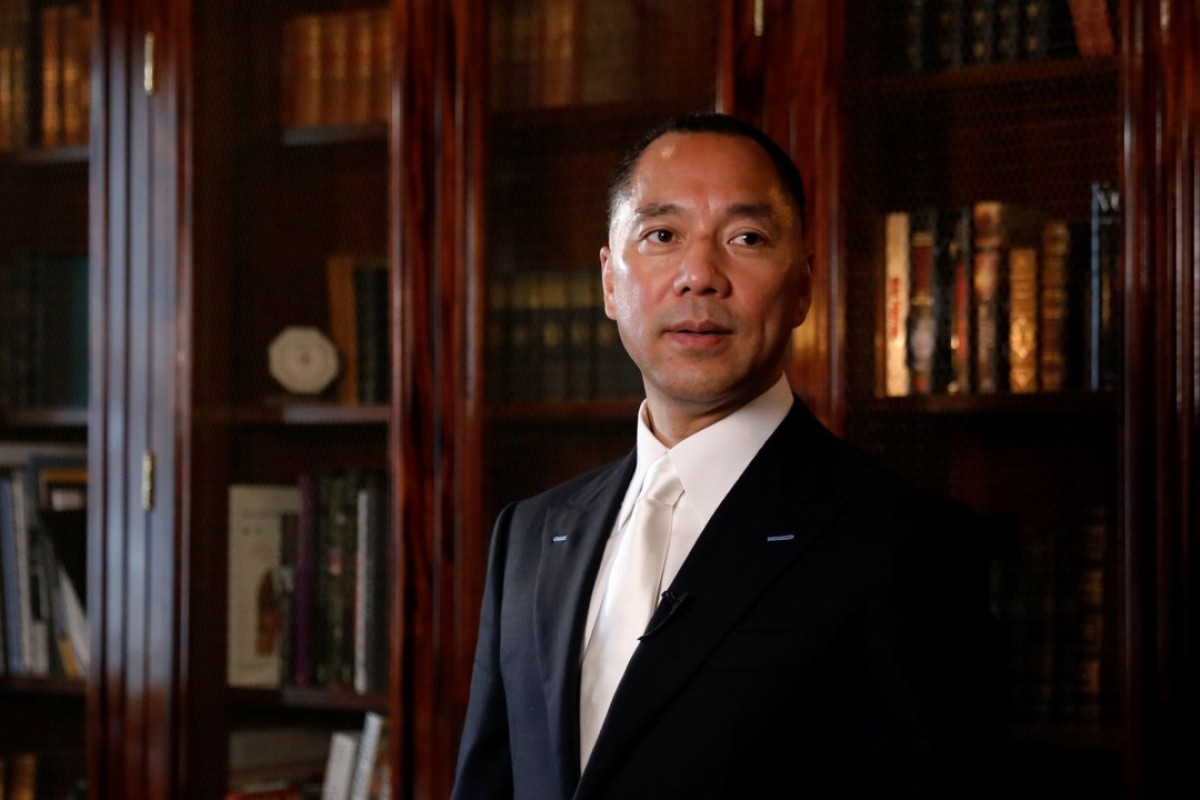 Guo Wengui has sought political asylum in the US. Photo: Reuters