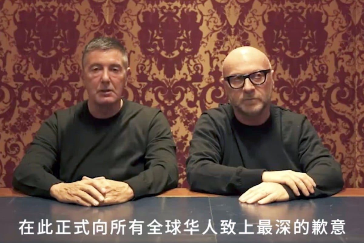 Dolce Gabbana Founders Ask Chinese People For Forgiveness - 
