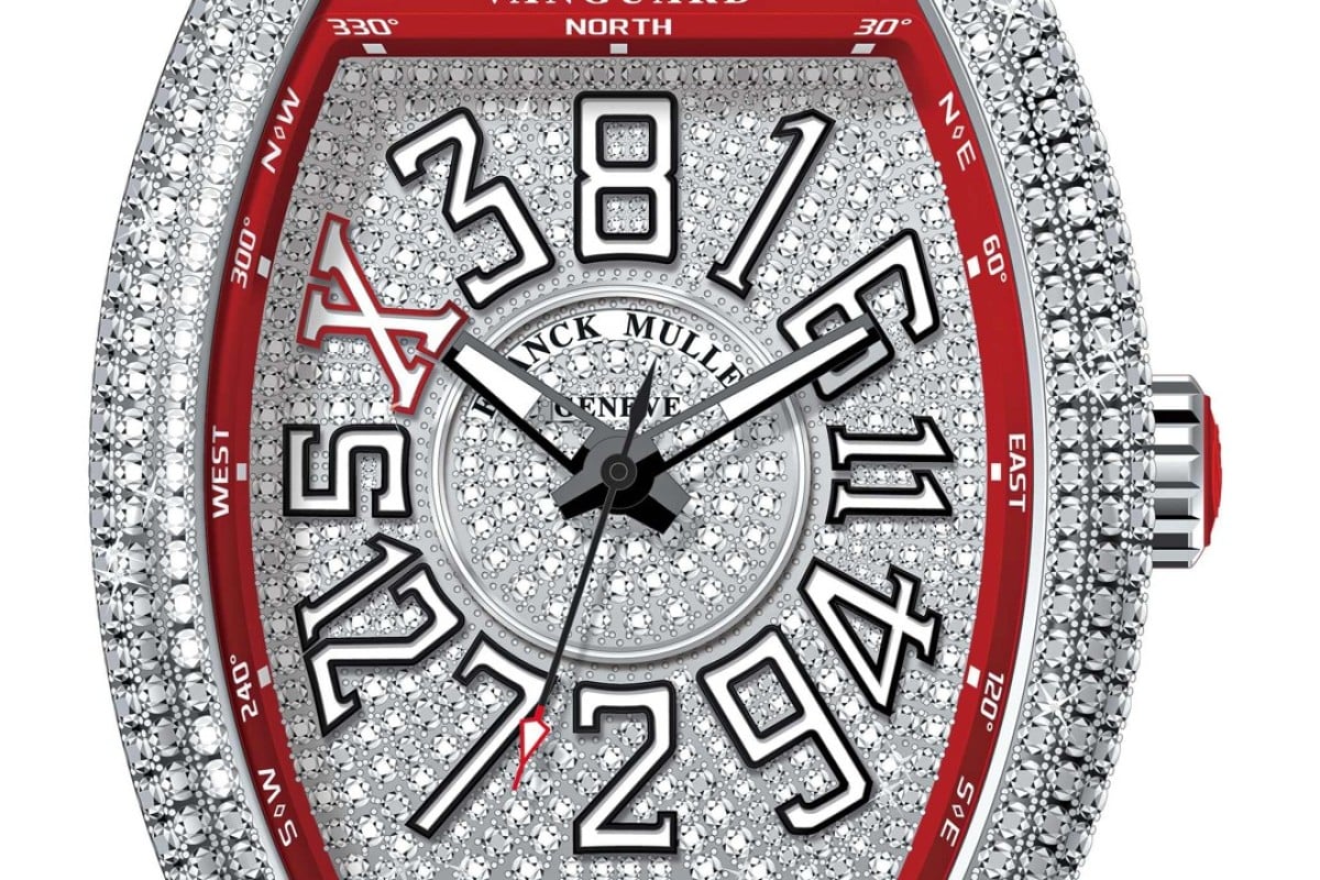 franck muller diamond crazy hours watch