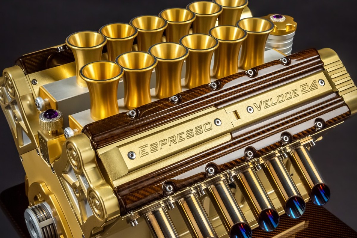 an espresso machine 