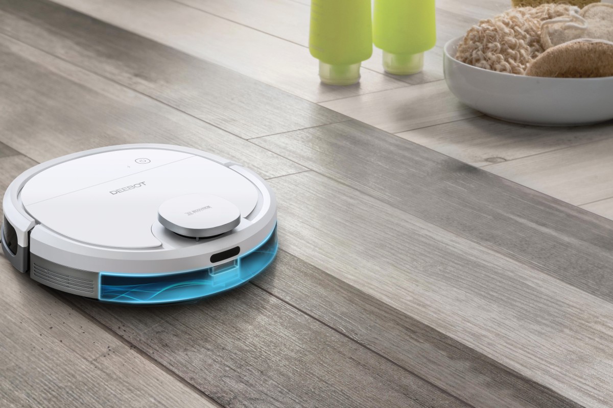 Deebot offers integrated vaccum and mop cleaning. It scans the home to create a visual map, which can be used to customise the area that needs to be cleaned.