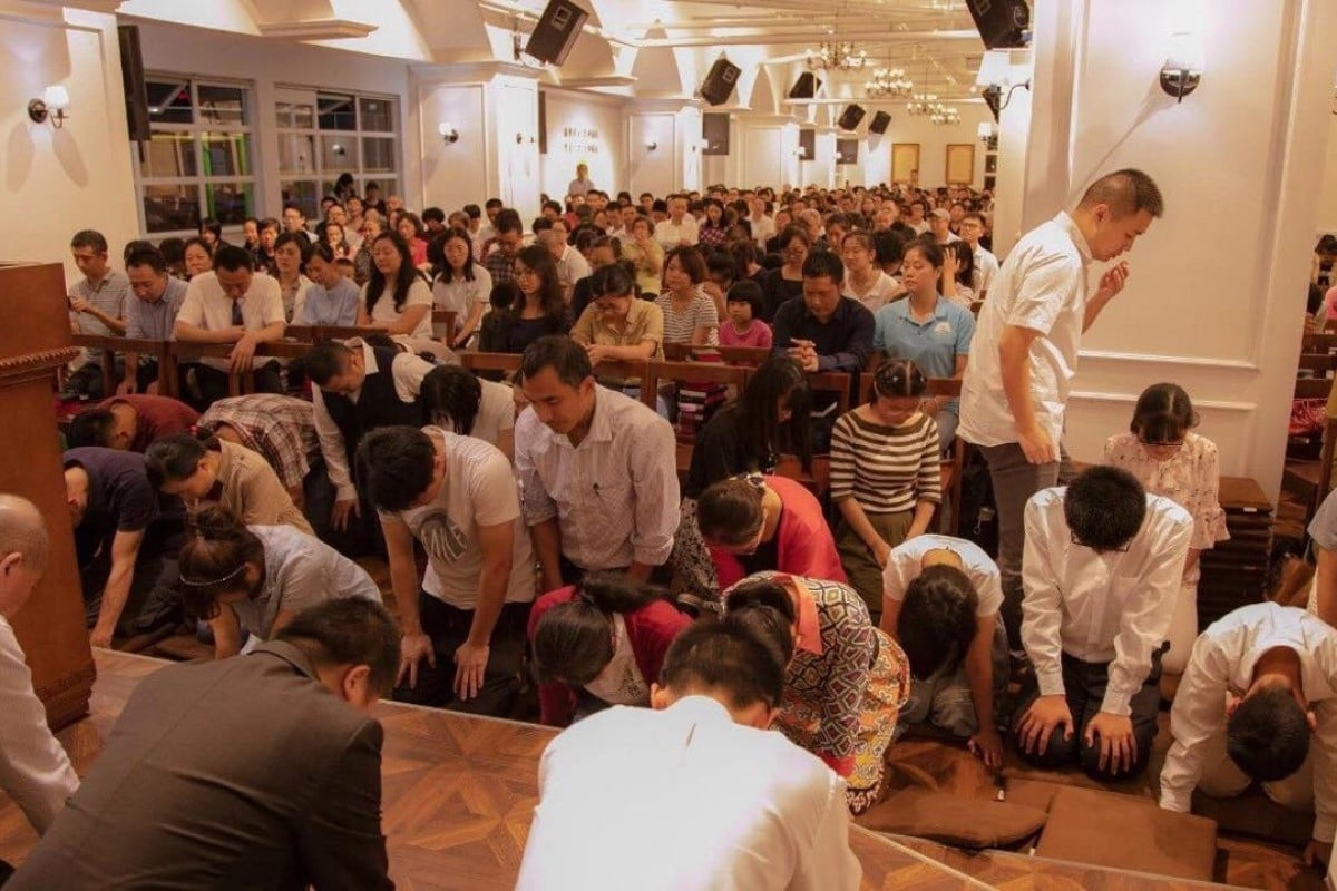 Members of the Early Rain Covenant Church in Chengdu say they will keep meeting for religious services. Photo: Facebook