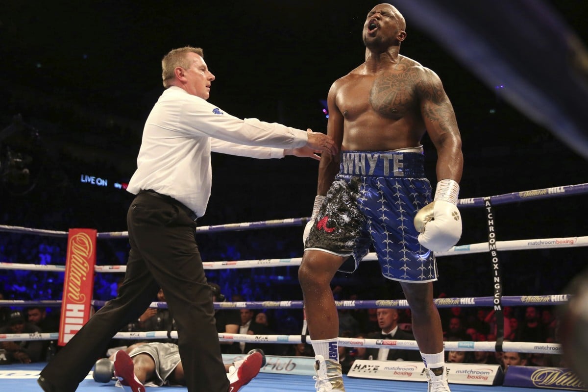 Heavyweight contender Dillian Whyte