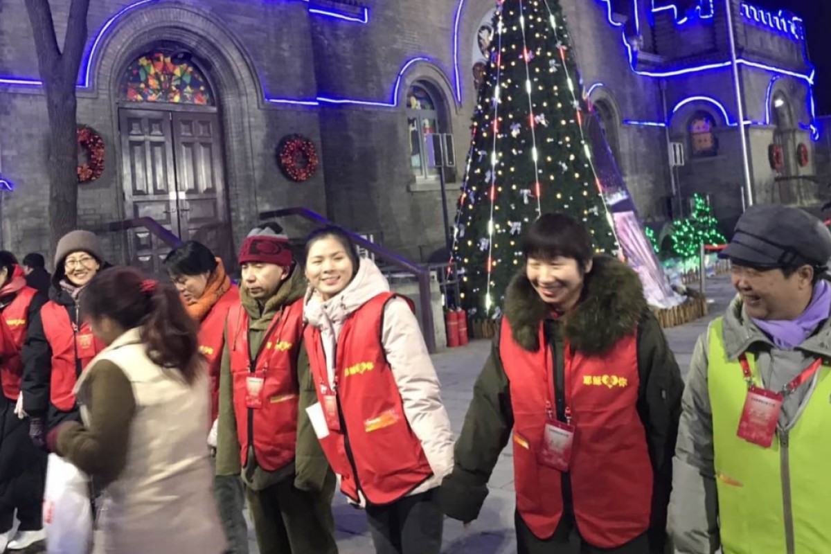 Christmas Celebrations In Full Swing In Beijing Despite