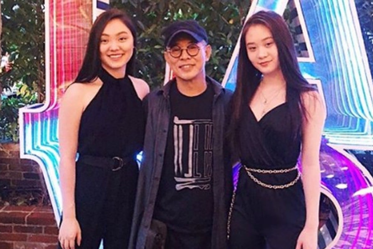 Jet Li poses with daughters for Christmas Day picture in rare glimpse