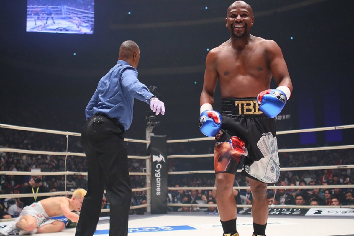 Floyd Mayweather V Tenshin Nasukawa Fake Rigged Or Not Farcical Fight Spits In Face Of Fans South China Morning Post