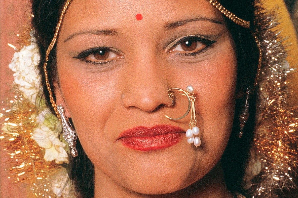 I had Indian nose piercing in honour of marriage goddess Parvati ...