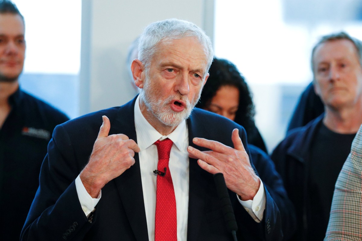 British Labour leader Jeremy Corbyn calls for election to end Brexit ...