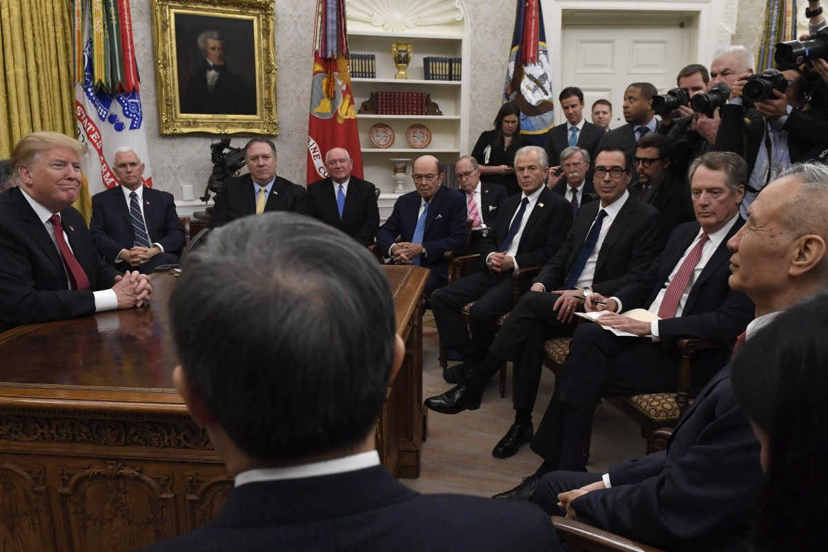 Donald Trump Hails Trade Talks Progress Says Meeting Xi Jinping Possible On Trip To Meet Kim Jong Un South China Morning Post