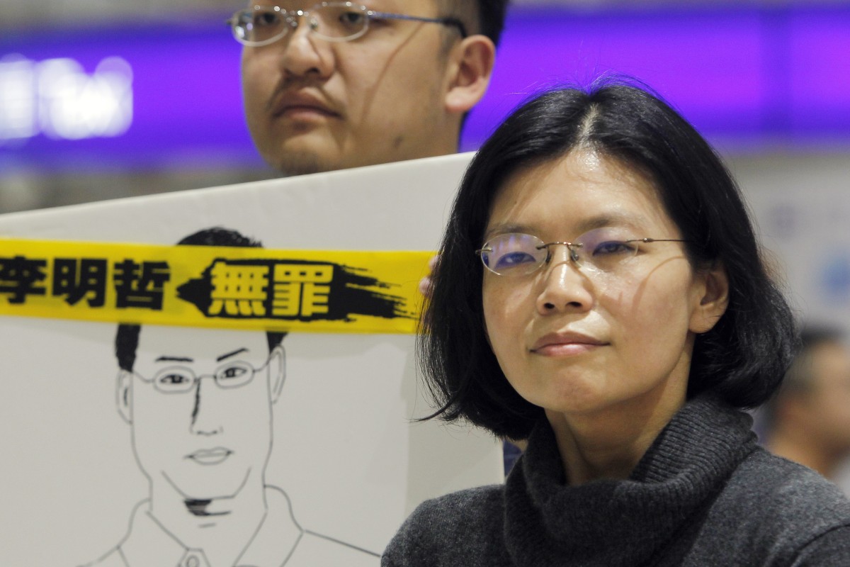 Wife Of Taiwan Activist Lee Ming Che Jailed By China Will Attend Donald Trump S State Of The Union Speech South China Morning Post