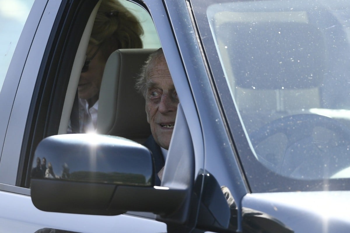 Britain S Prince Philip Faces No Charges Over Car Crash South China Morning Post