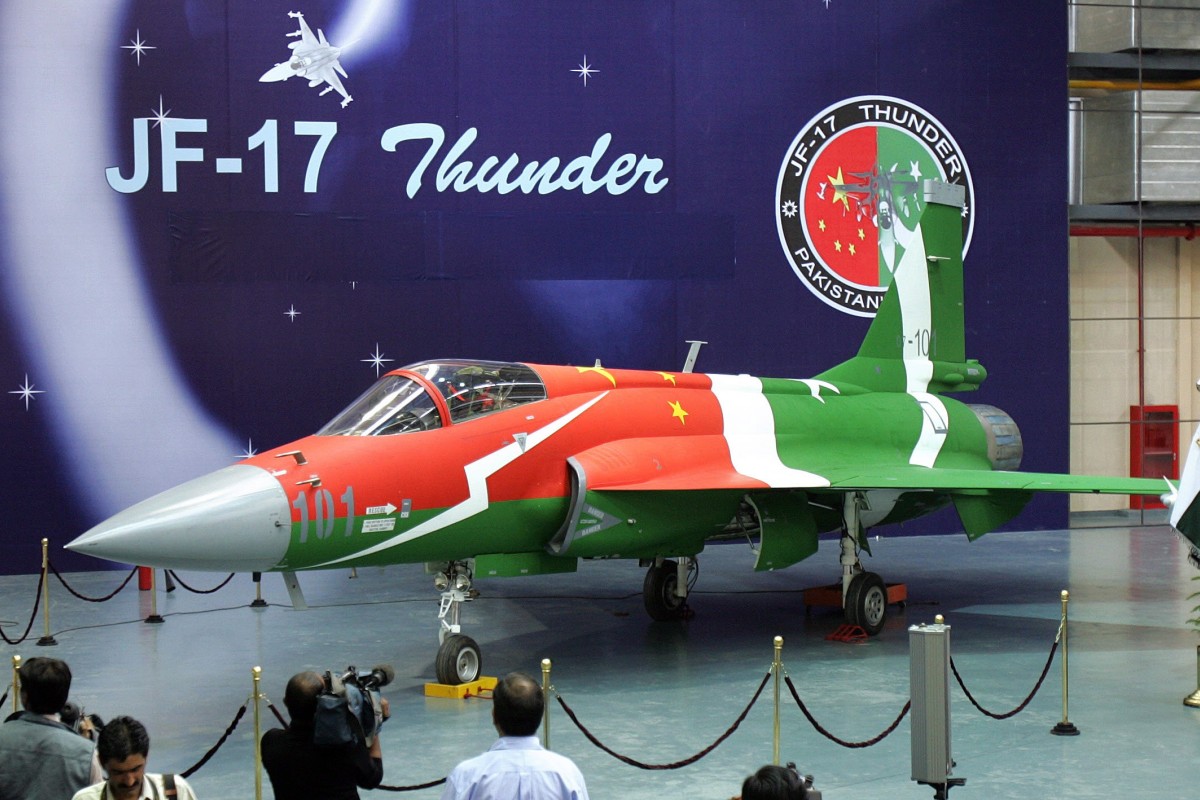 Pakistan and China are jointly producing the Chinese-designed JF-17 Thunder. Photo: AFP