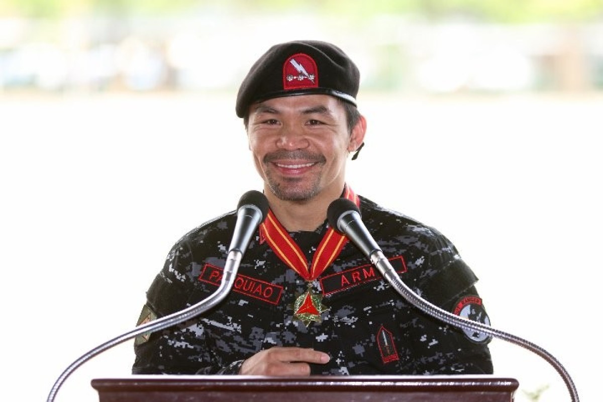 Colonel Pacquiao Honoured By The Armed Forces Of The Philippines
