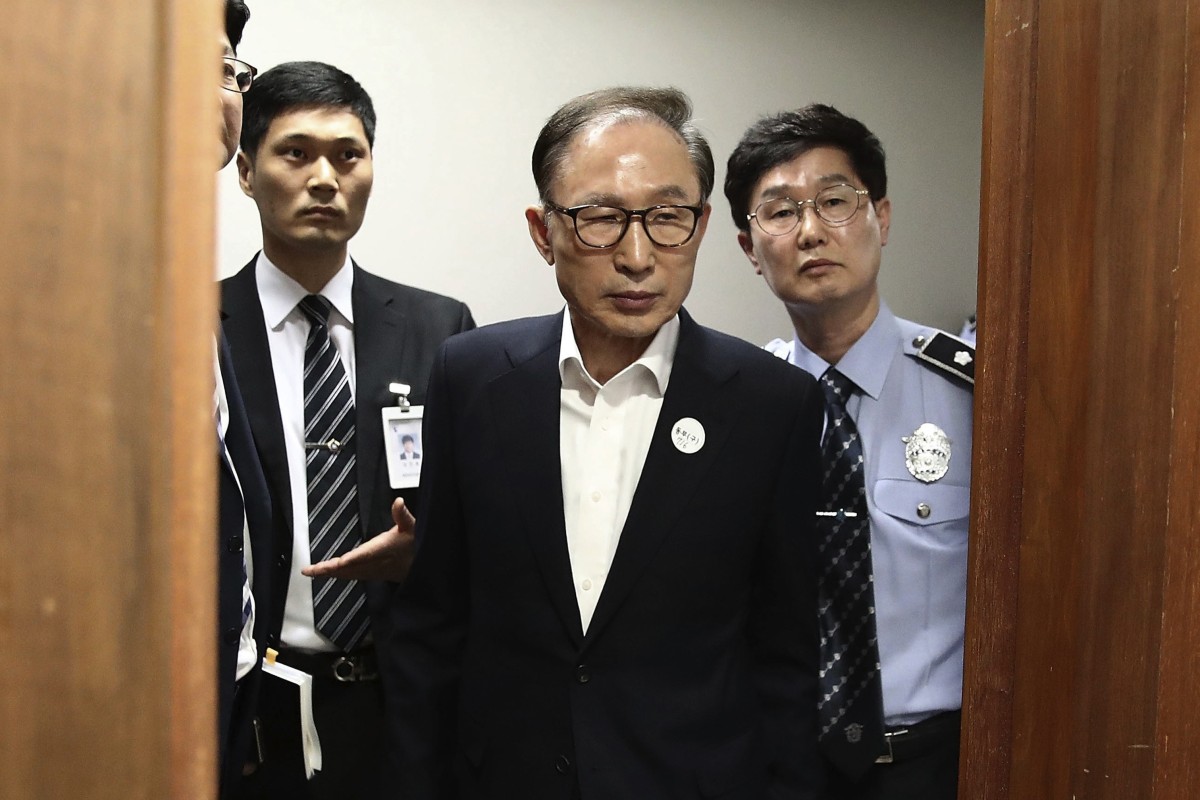 Former South Korean President Lee Myung Bak Granted Us885000 Bail In Corruption Case South 1283