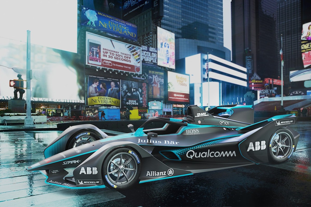 Attention Mario Kart Fans E Prix Driver Explains Mode The Striking Futuristic New Look Of All Electric Gen2 Car