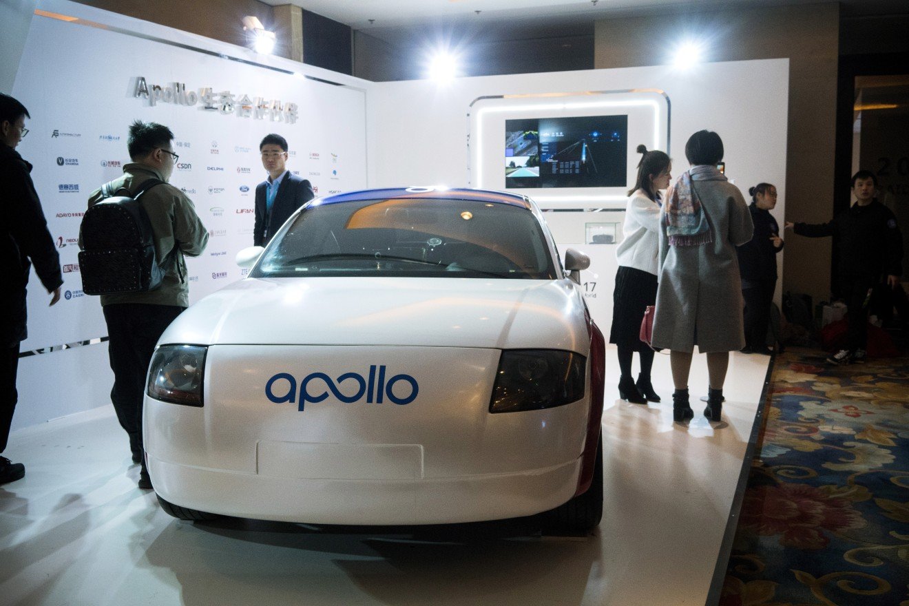 Baidu is developing an autonomous car platform called Apollo. (Source: Bloomberg)