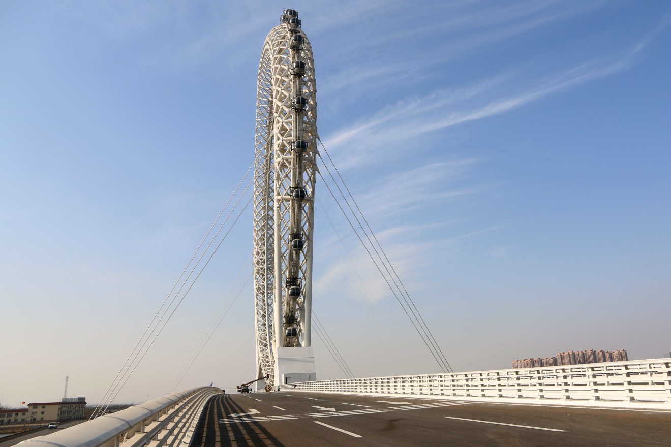Each passenger pod is equipped with Wi-Fi and a TV.