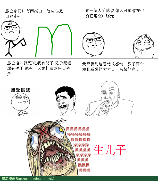 Rage comic Internet meme Face, Horror expression, comics, white